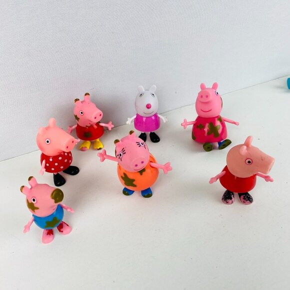 Peppa Pig Character Toy Figures Kids TV Series - Picture 5 of 5